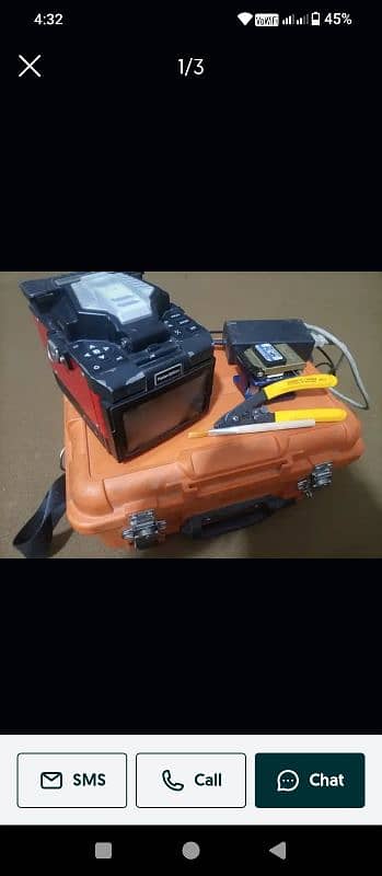 Faiber cable Splicing Machine with Accessories 2