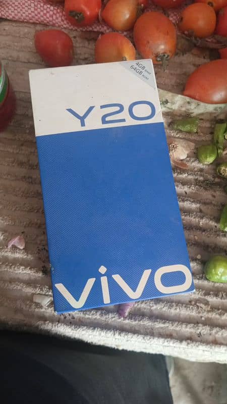 vivo y20 4/64  only box 2