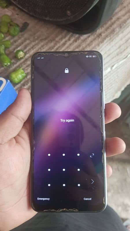 vivo y20 4/64  only box 3