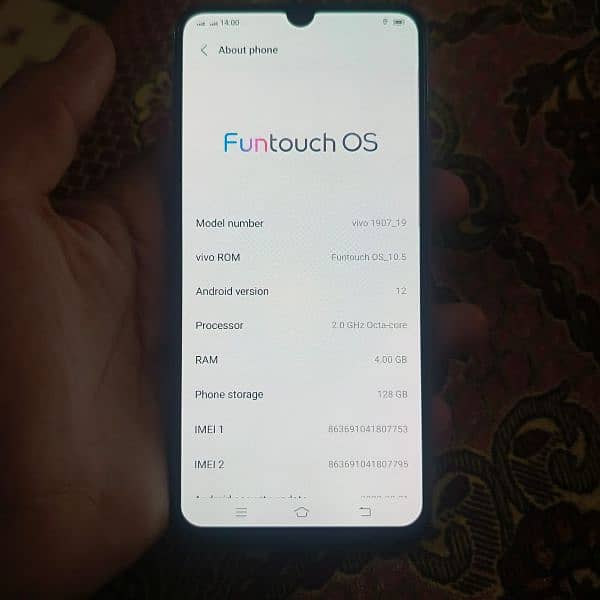 Vivo s1 10 By 9 Condition 4/128 4