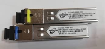 SFP Module 1.25G SC Type, 1310/1550nm Pair 20KM 0