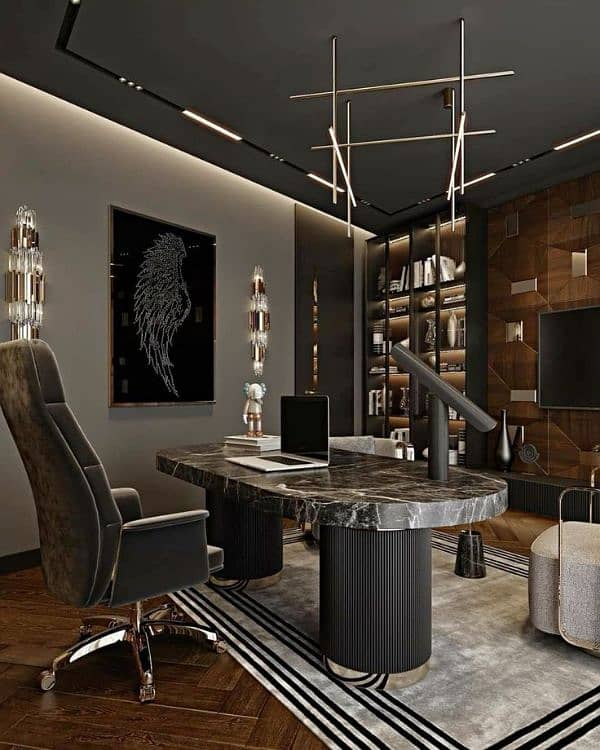 interior design. office design. home design. bedroom design. media wal 6