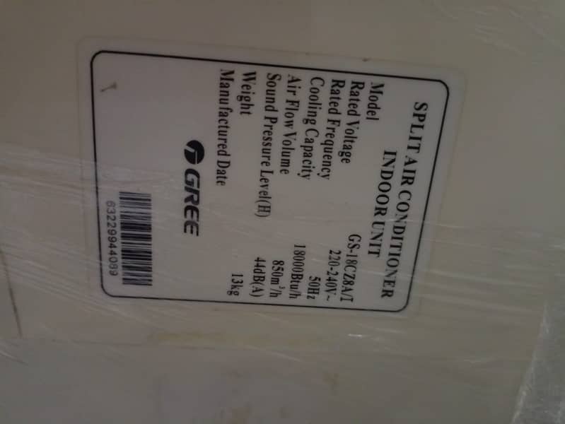 Gree 1.5 ton Split AC   superb set (0306=4462/443)uff 7