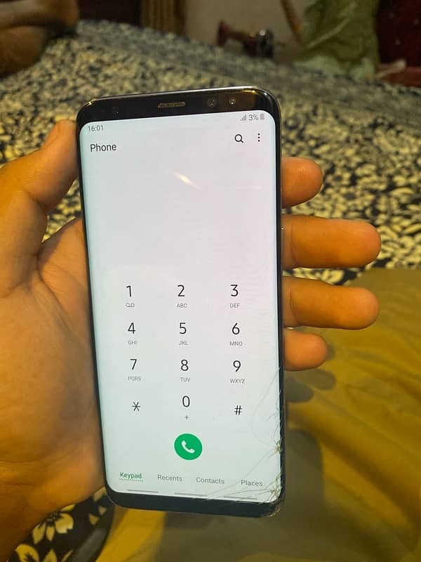 Samsung S8 plus edge screen exchange bi ho jay ga 0