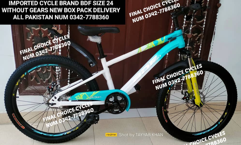 BEST 2025 Cycle OFFER Bicycles MOUNTAIN cycle WHATAPP NO 0342-7788360 18
