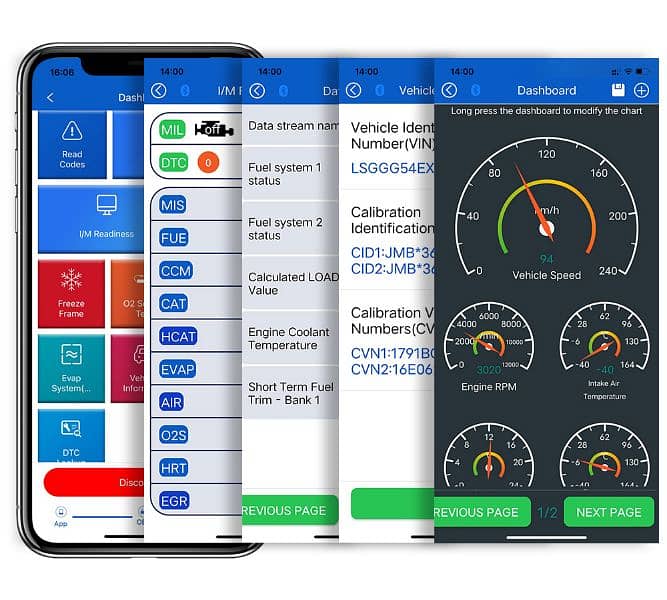 KONNWEI KDIAG MINI OBD2 Car Diagnostic Tool Lifetime Free Update 6