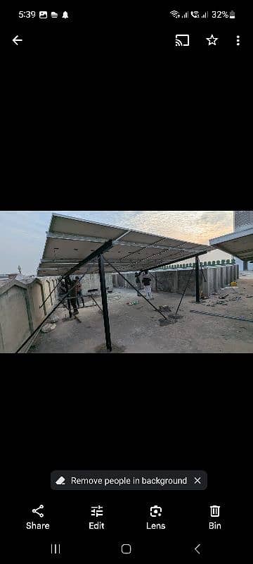 solar structure solar installation 1