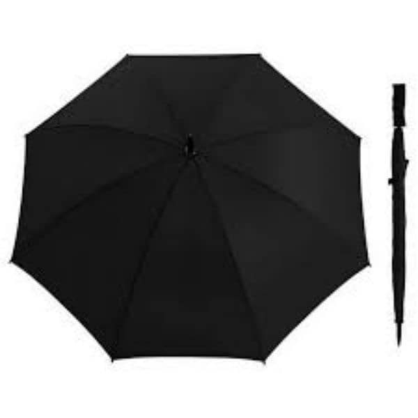 Large Double Canopy Vented Automatic Open Stick Umbrella 0
