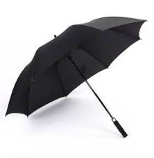 Large Double Canopy Vented Automatic Open Stick Umbrella 1