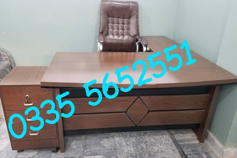 Ceo desk |office workstation study table | meeting counter chair| rack 19