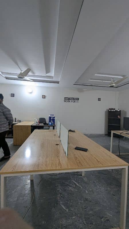 2 Office Workstation Table (4-5) Persons 3