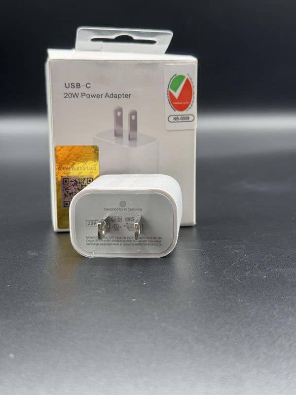 iPhone 20 watt power adaptor type C to types C 6