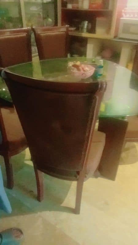 Dinning table with 6 Chairs. . 03006952612 Muslim Zaib Rana 1