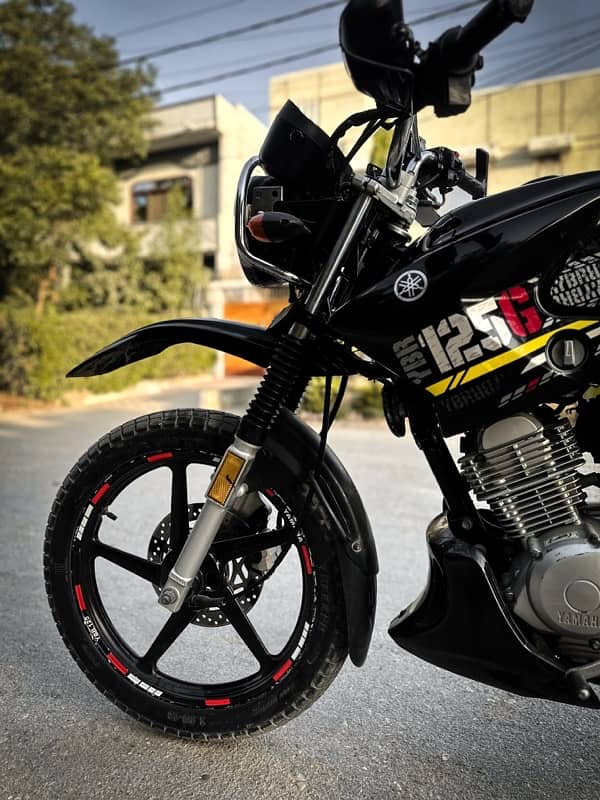 yamaha YBR G full modified bike 1