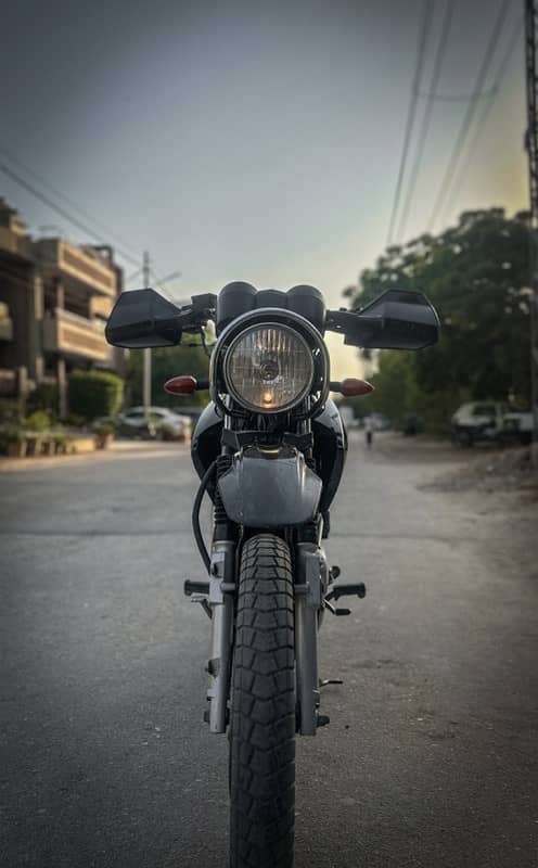 yamaha YBR G full modified bike 4