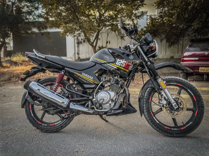 yamaha YBR G full modified bike 6