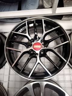 15 inch multiple pcd alloy rims. New model design