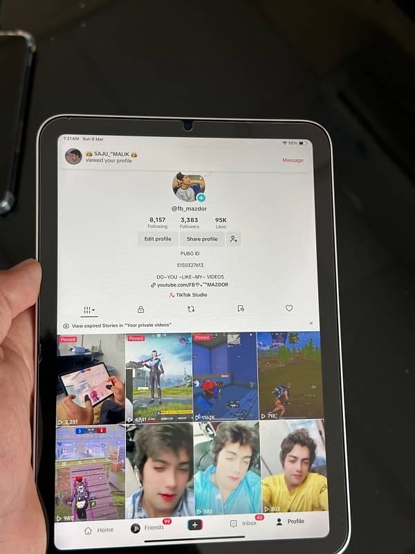IPADE MINI 6 64GB 10.10 condition 03165179675 whttsap 0