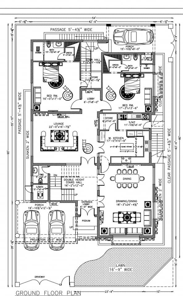 Architecture Design / Naqsha/House Maps/ Expert Architect in Peshawar 5