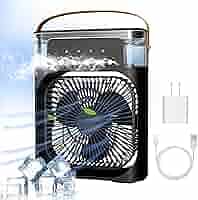 Portable 3 In 1 Fan AIr Conditioner Household Small Air Cooler LED Ni