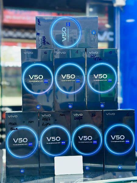 Vivo V50 Lite Box Pack/ V50 5G / V40E / V40 / Y200 / Y100 Y28 Y19S Y04 0