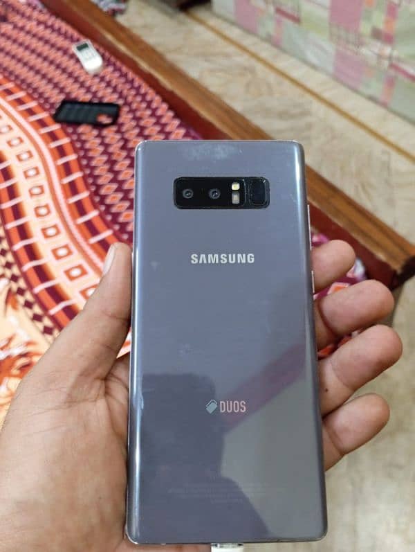 Samsung Note 8 dual sim Pta Approved 2