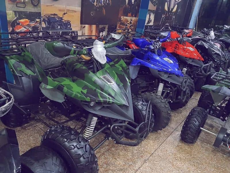 Abdullah Enterprises Full Variety fuel + electric Atv quad 4 wheels 7