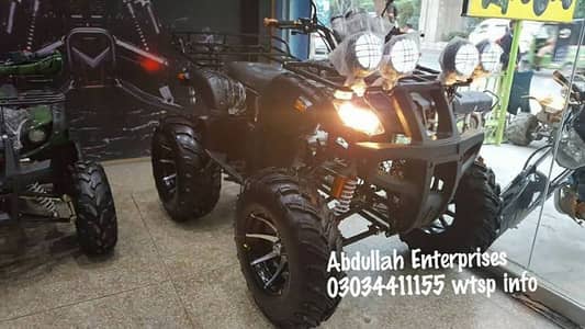 Abdullah Enterprises Full Variety fuel + electric Atv quad 4 wheels