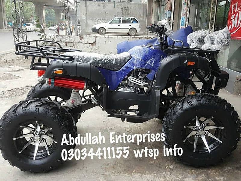 Abdullah Enterprises Full Variety fuel + electric Atv quad 4 wheels 11