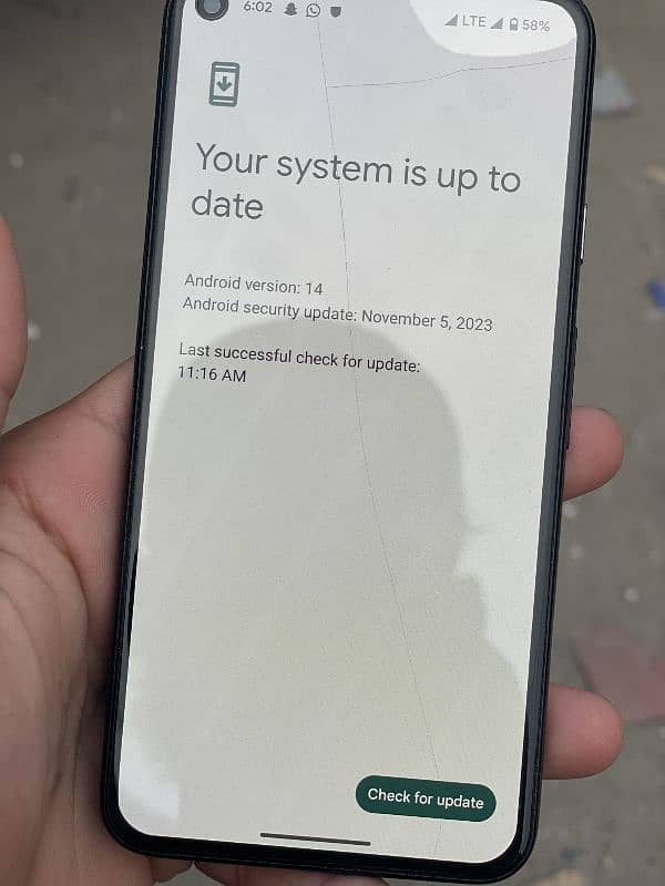 Google pixel 5 128gb dual pta 6