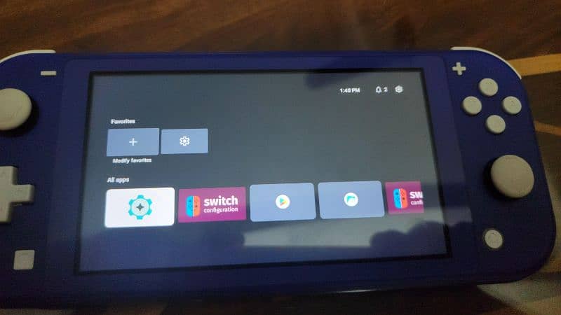 Nintendo Switch Lite with Android 15 Jailbreak128 GB 1