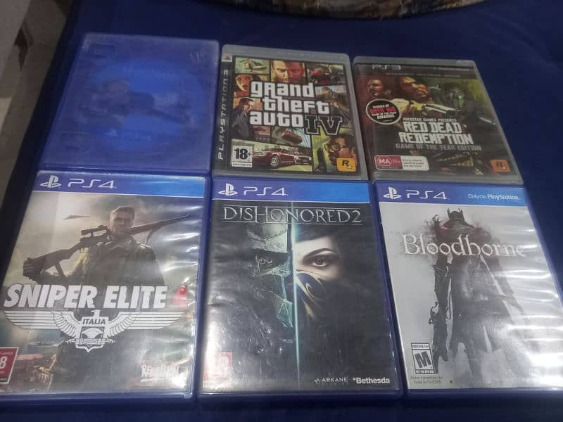 ps 4 and ps 3 games available 0