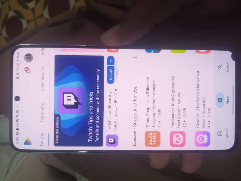 Samsung S21 With A New And Fresh Condition With minor dot in border 8