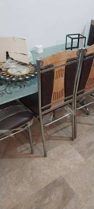 6 chair dinning Table set 2