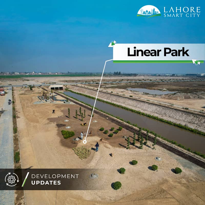 Best Location 7 Marla Overseas West Balloted Plot Available foe Sale in Lahore Smart City 3