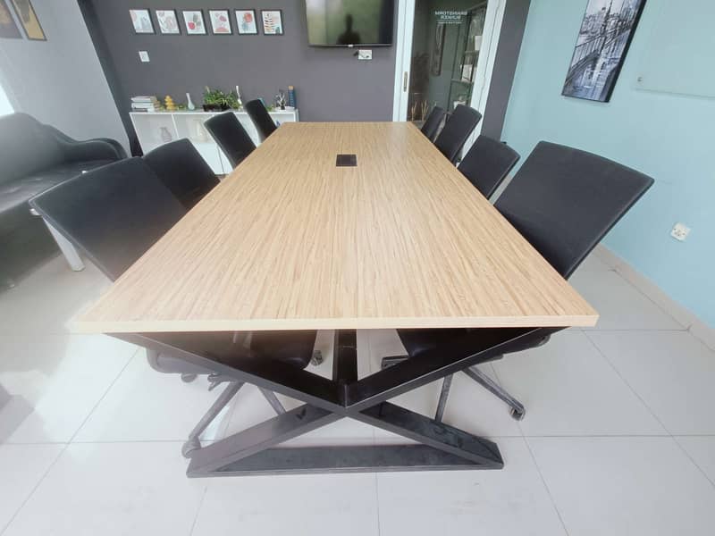 Meeting Table + Chairs for Sale 3