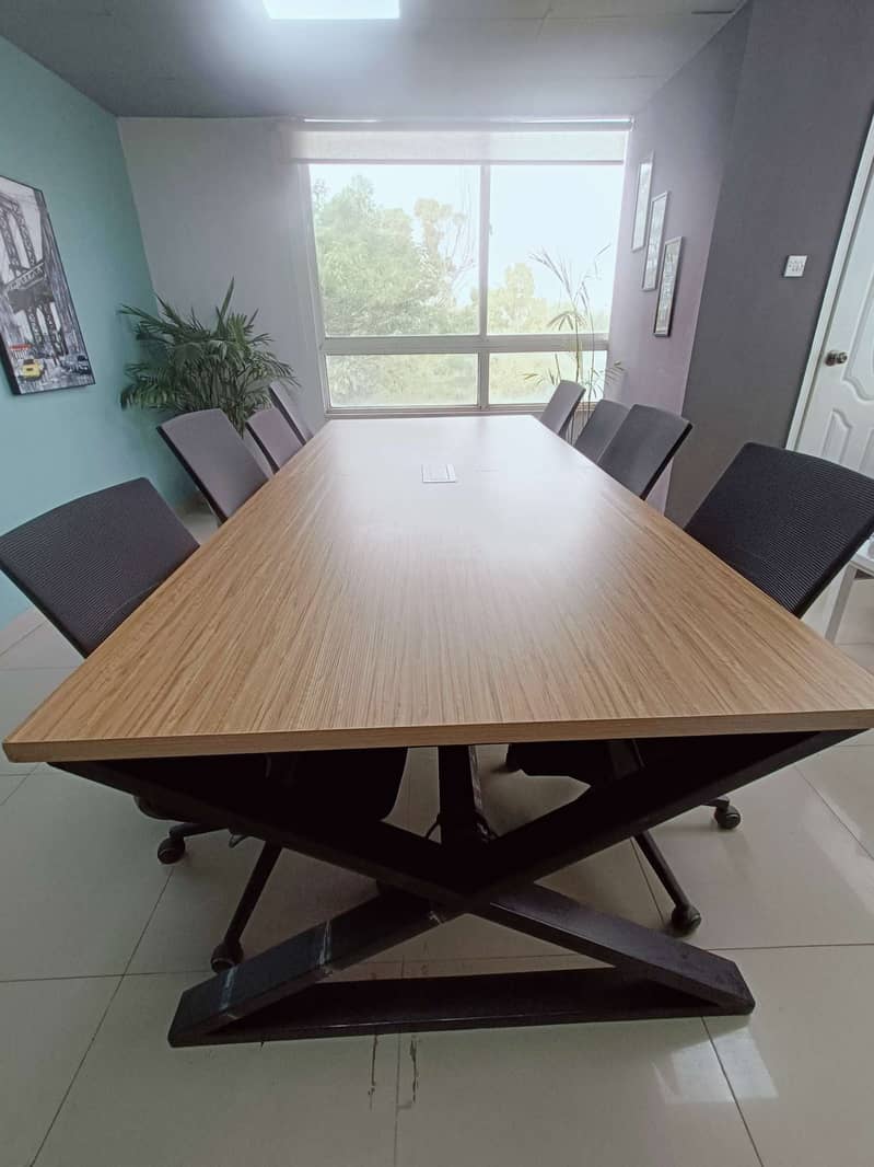 Meeting Table + Chairs for Sale 4