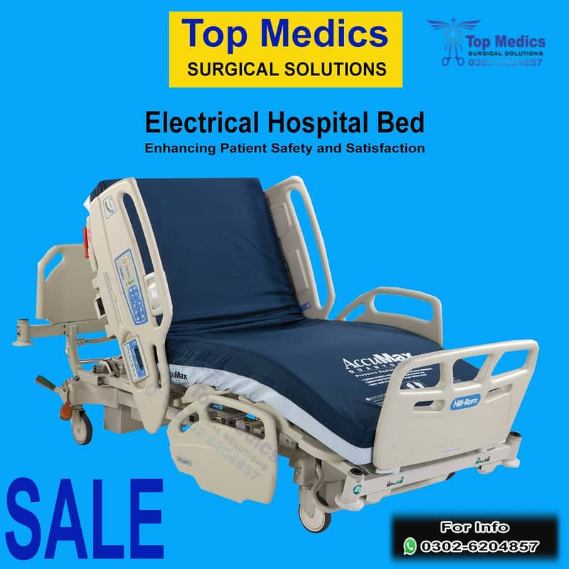Cheapest Price Folding Durable Single Function Standard Hospital Bed 1