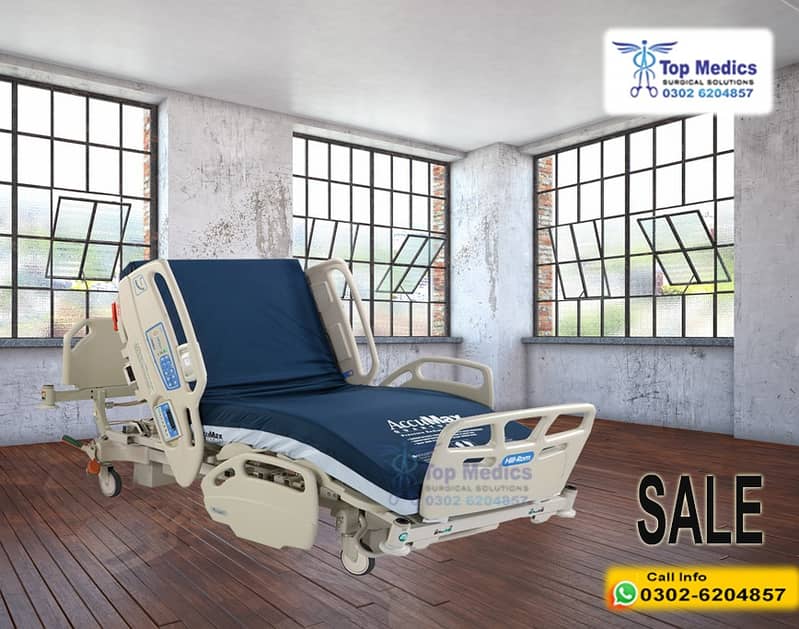 Cheapest Price Folding Durable Single Function Standard Hospital Bed 4