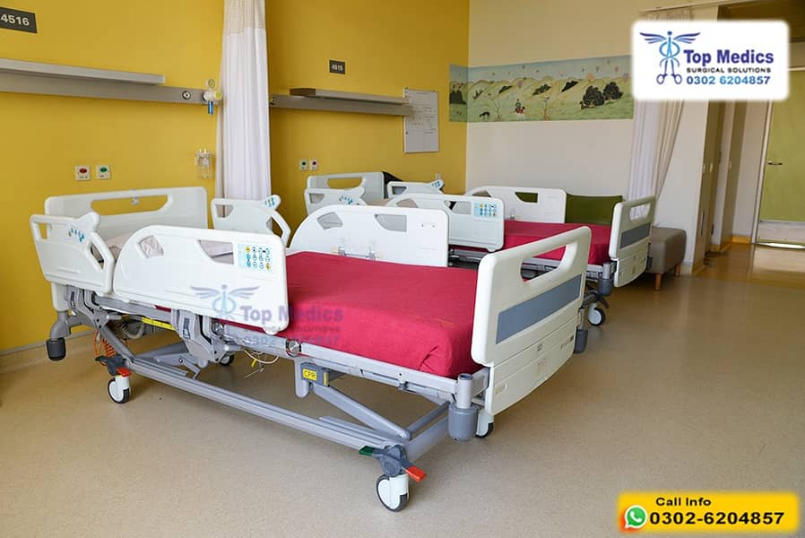 Cheapest Price Folding Durable Single Function Standard Hospital Bed 5