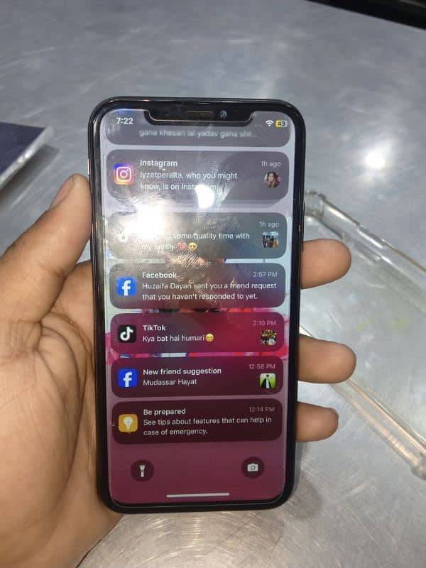 iPhone x non PTA 64GB hai yeh mera WhatsApp number hai 03 27 9938 723 1