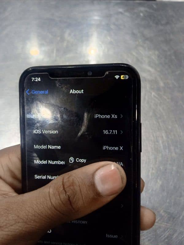iPhone x non PTA 64GB hai yeh mera WhatsApp number hai 03 27 9938 723 7