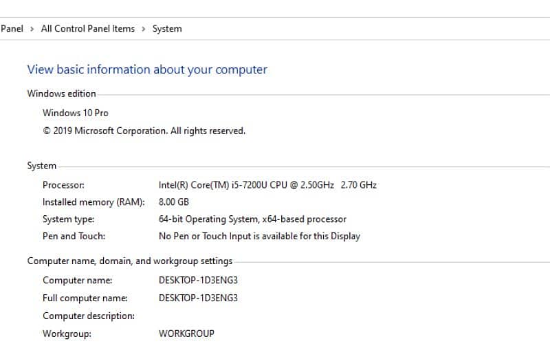 laptop for sale A40-d 4