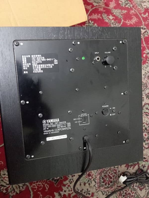 Yamaha YST_SW012 active subwoofer(Bose Samsung Yamaha Denon Sony Onkyo 3