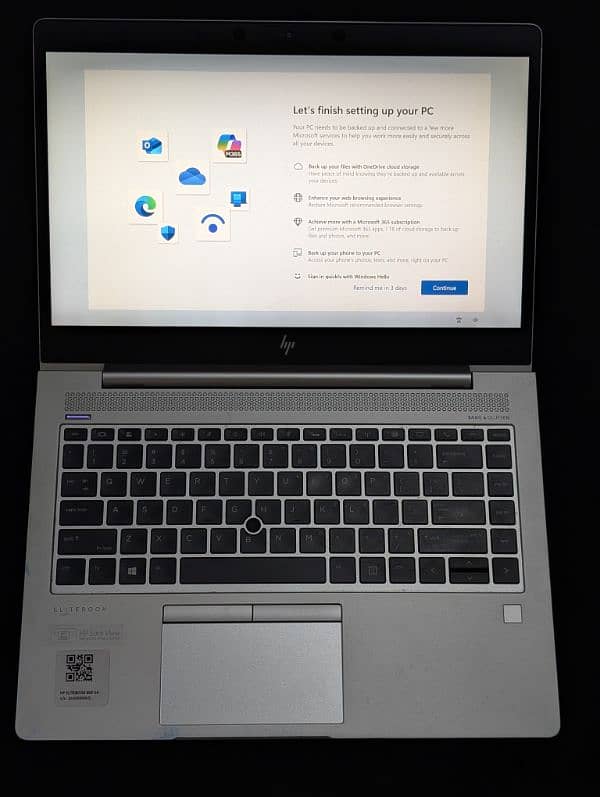 Hp Elitebook 840 G6 Notebook almost brand new condition for sale 4