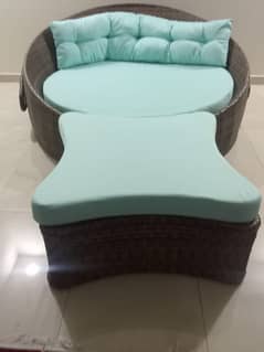 Cushioned outdoor bed for sale