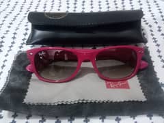 original new ray ban wayfarer sunglasses fuschia pink made in itlay