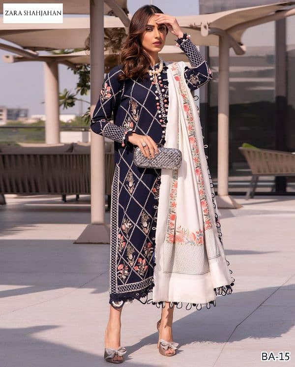 LADIES ALL KINDS OF SUITS ARE AVAILABLE UNSTICHED WATTSAPP:03274057758 3