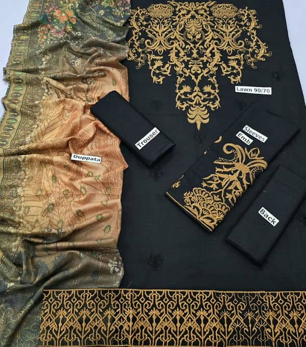 LADIES ALL KINDS OF SUITS ARE AVAILABLE UNSTICHED WATTSAPP:03274057758 6