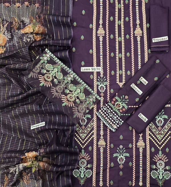 LADIES ALL KINDS OF SUITS ARE AVAILABLE UNSTICHED WATTSAPP:03274057758 8